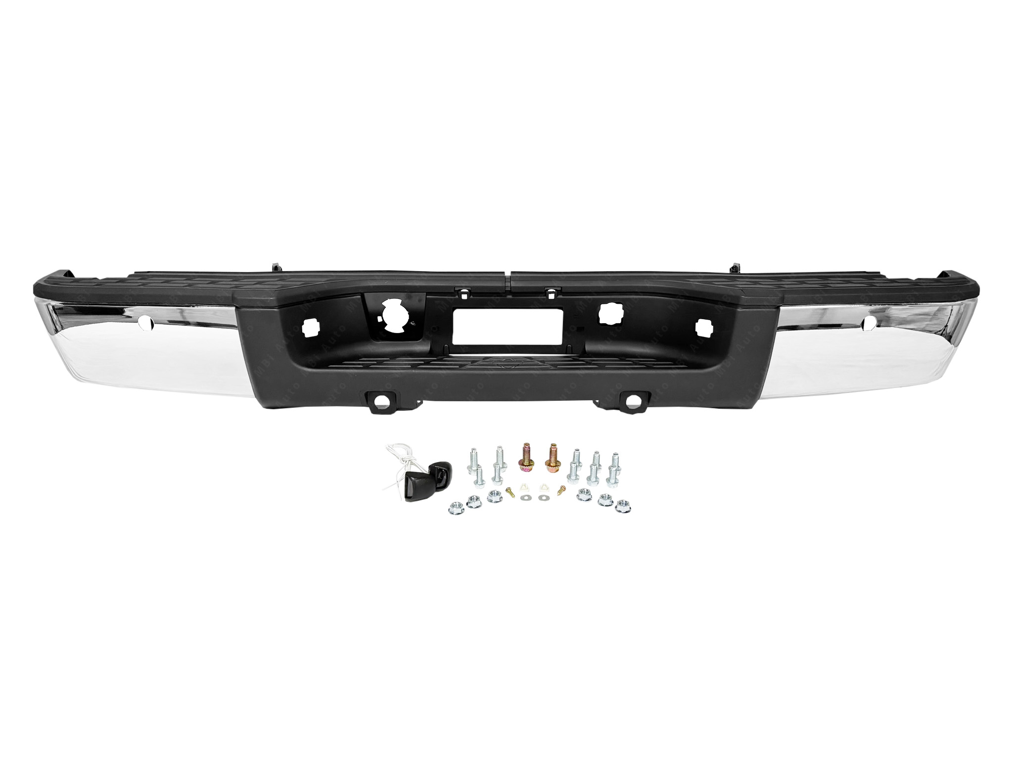 thumbnail image 2 of ONEPI Chrome Front Grill Compatible With GMC Sierra 1500 2007 2008 2009 2010 2011 2012 2013 Models No Emblem 2 of 12