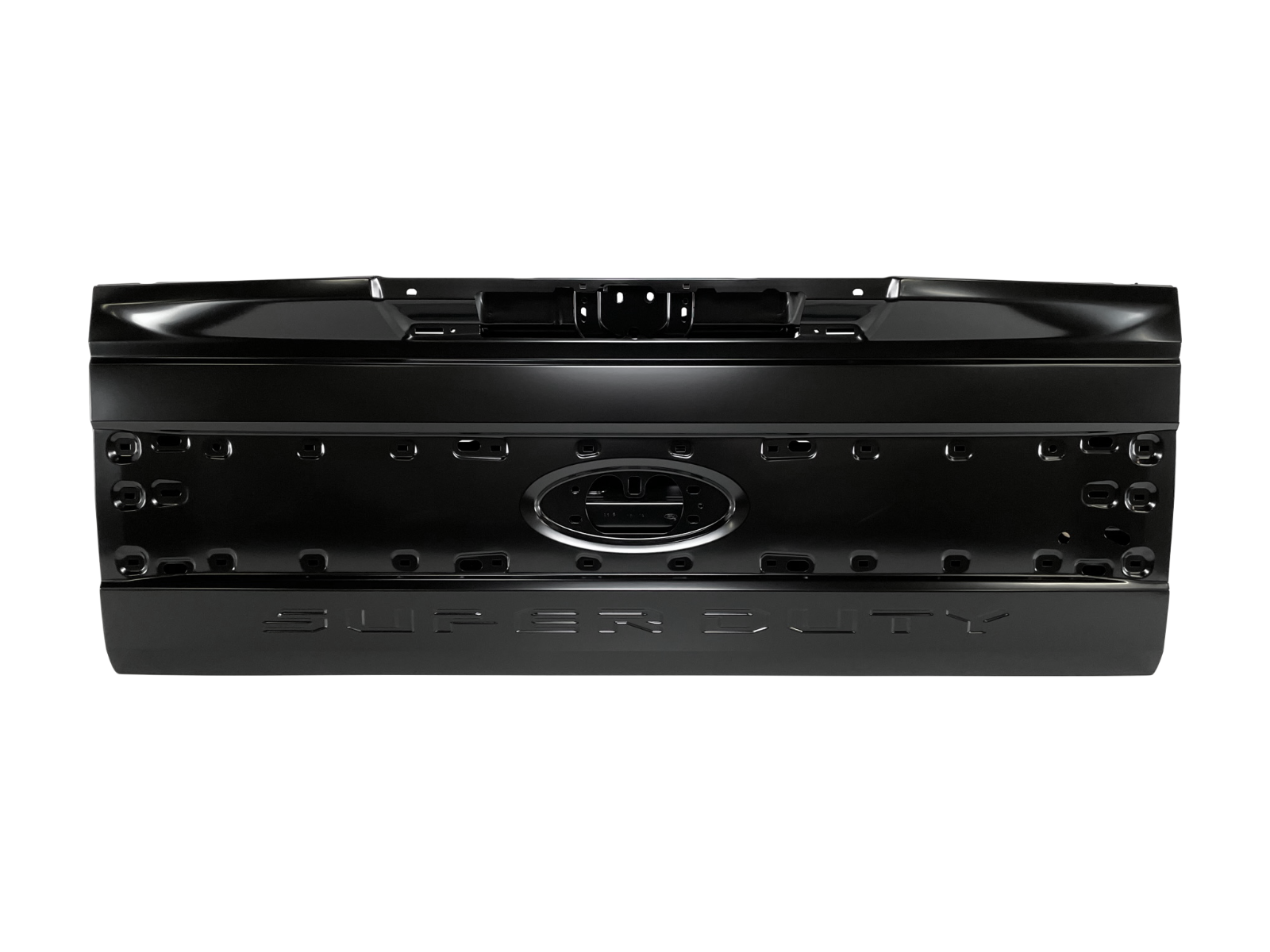 2017–2019 Ford F250 F350 Tailgate w/ Flex Step & Applique | Primed