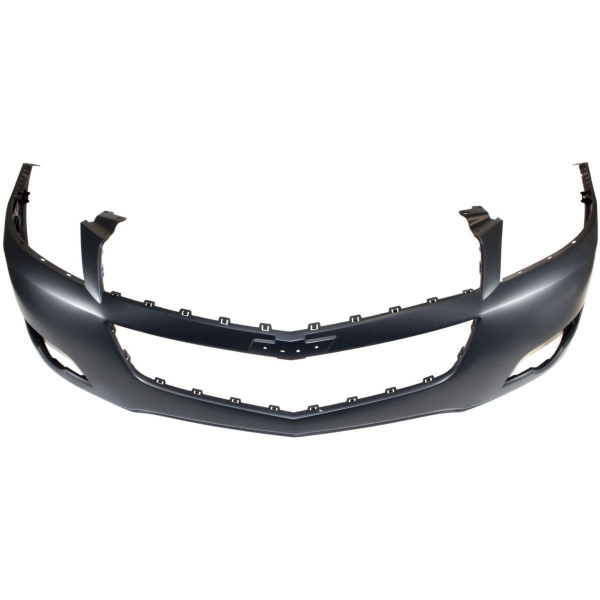 Front Bumper Cover Set (Upper & Lower) For 2009-2012 Chevrolet Traverse W/ Fog Light Holes