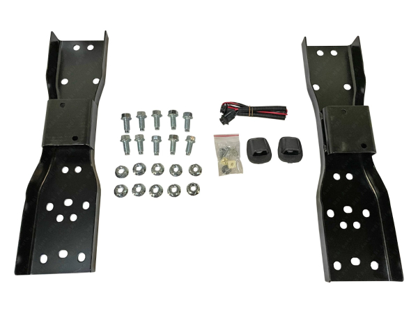 Chrome Rear Bumper Assembly for 1998-2004 Nissan Frontier