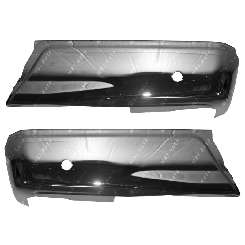 Ford F150 2015 - 2018 Rear Bumper end caps, Chrome W/ PARK FO1102381