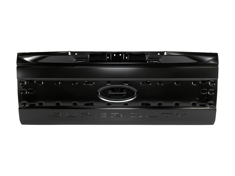 2017–2019 Ford F250 F350 Tailgate w/ Flex Step & Applique | Primed
