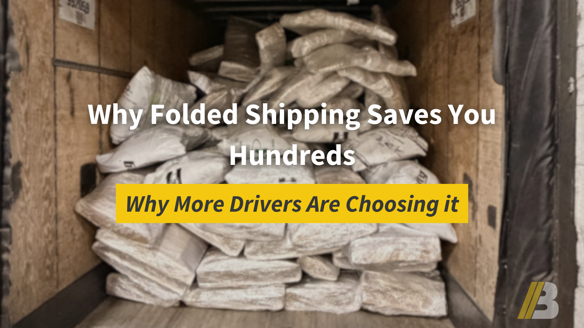 WHY FOLDED SHIPPING SAVES YOU HUNDREDS—WHY MORE DRIVERS ARE CHOOSING IT: