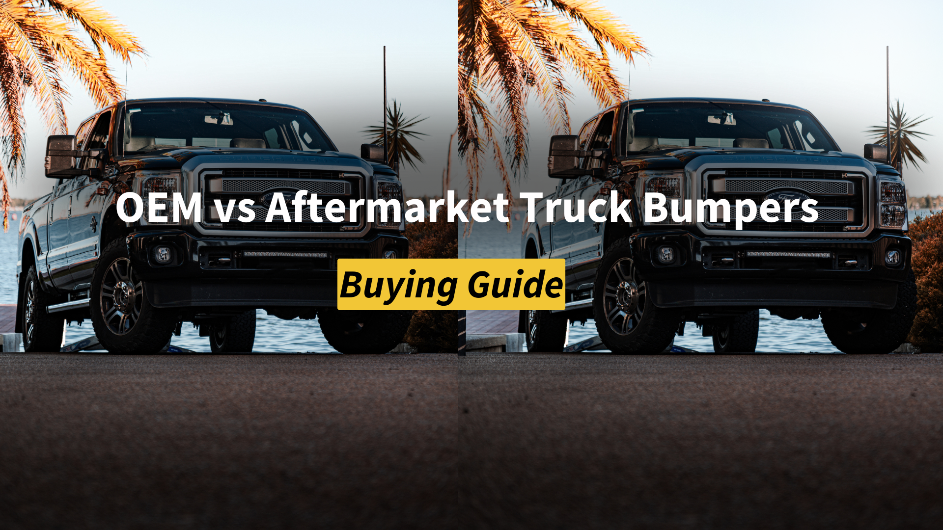 OEM VS Aftermarket Truck Bumpers