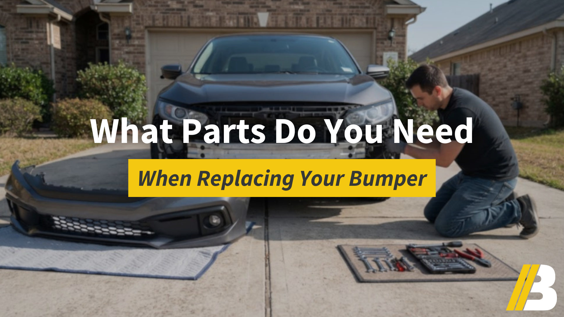 What Parts Do You Need When Replacing a Front Bumper?