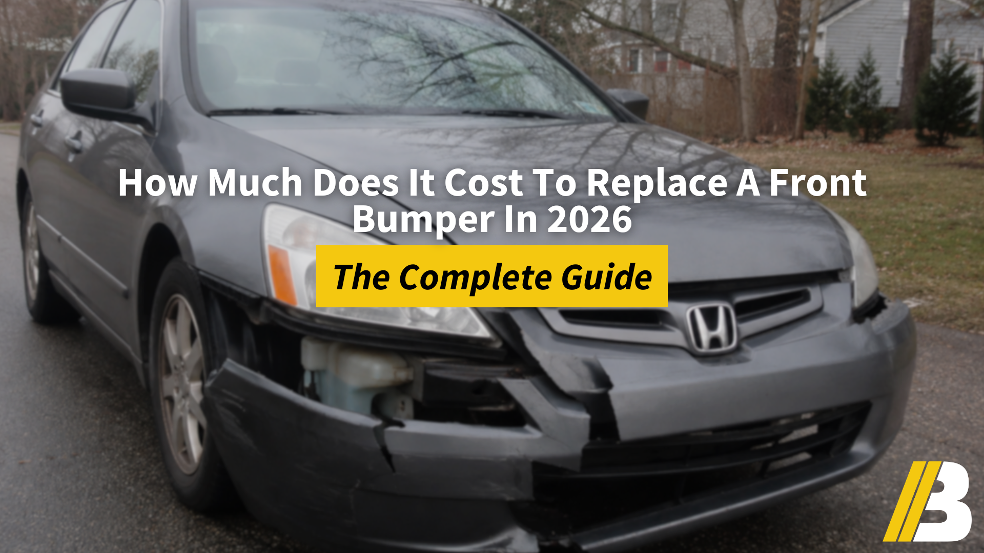 How Much Does It Cost To Replace A Front Bumper In 2026? The Complete Guide