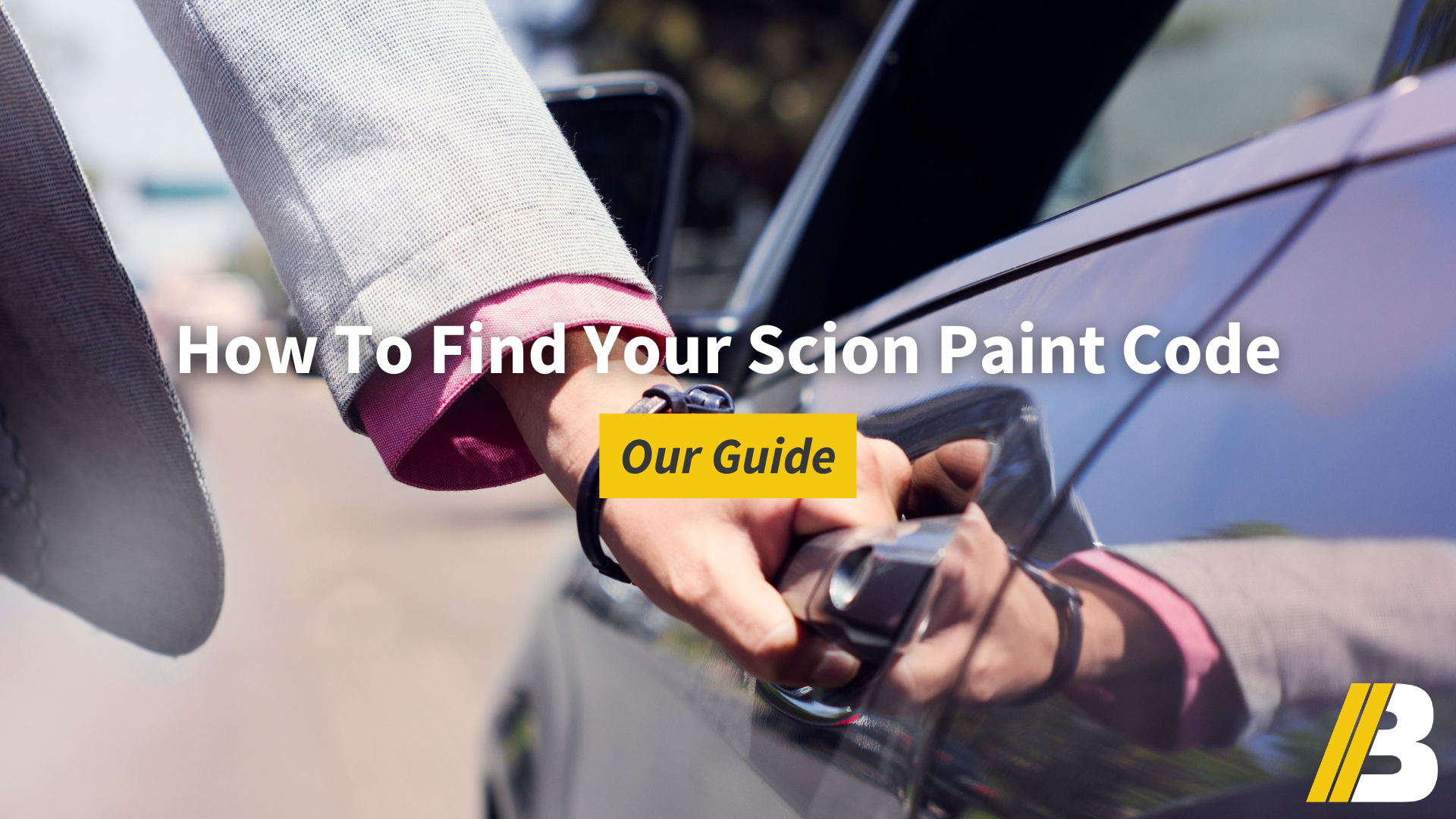 How To Find Your Scion Paint Code